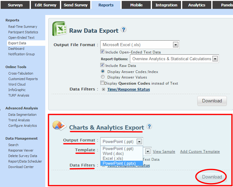 Survey Software Help Image